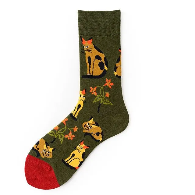 Funny socks with motifs