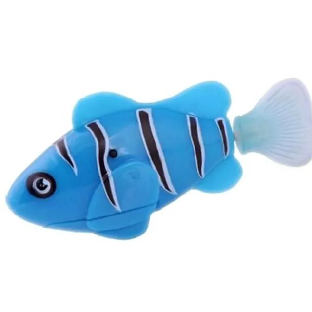 Battery operated Robofish cat toy