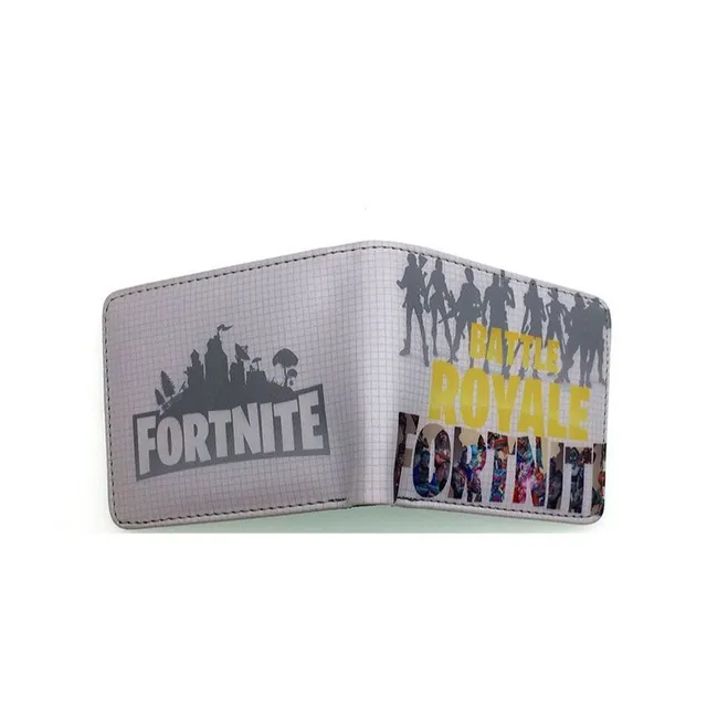 Stylová peněženka s motivem počítačové hry Fortnite