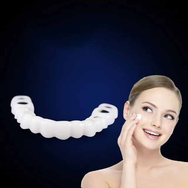 Vysoko kvalitná silikónová zubná náhrada pre krásny úsmev