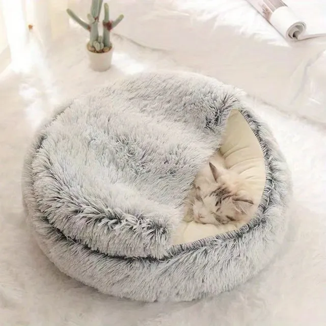 Ultimate Cat's World: Shell Nest With Mouse For Comfortable Sleep