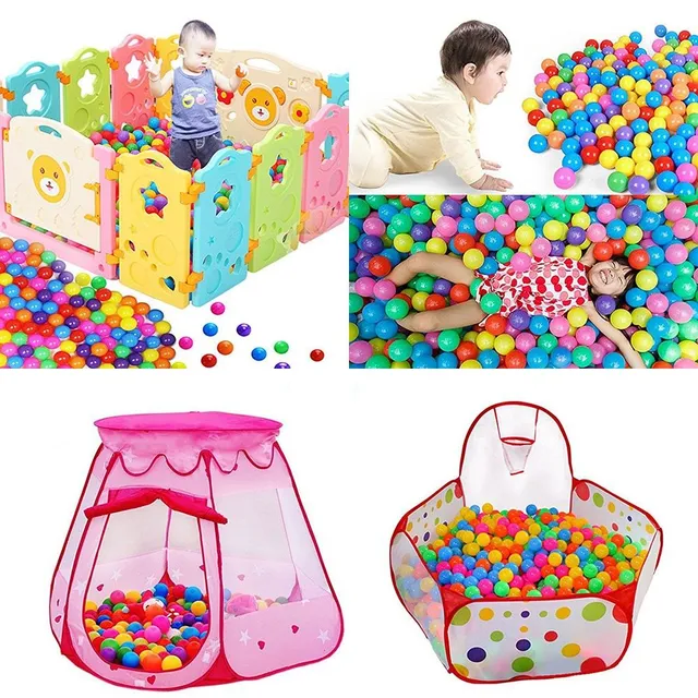 Plastic balls 100 pcs