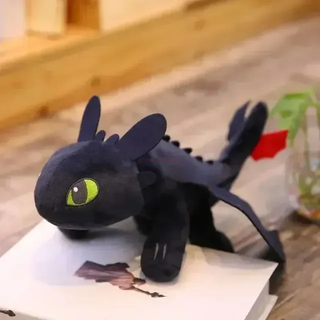 Cute Plush Toothless, Night Fury - viac veľkostí