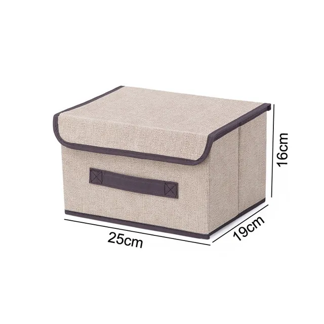 Storage box with lid