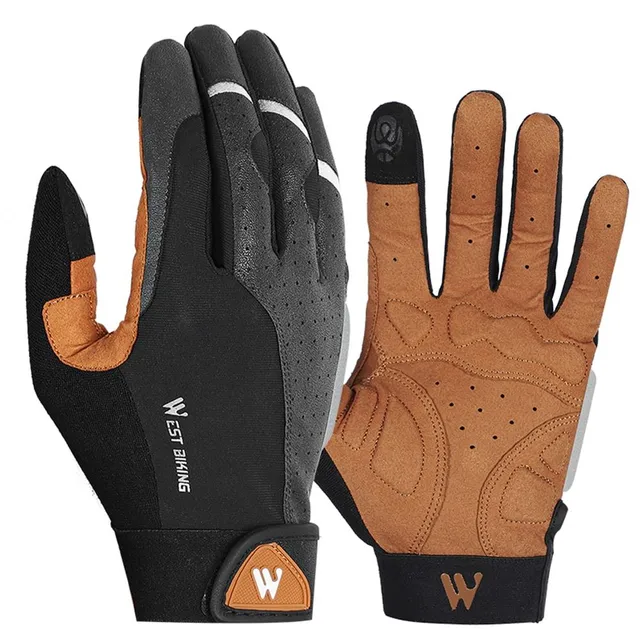 Men's cycling anti-slip waterproof gloves