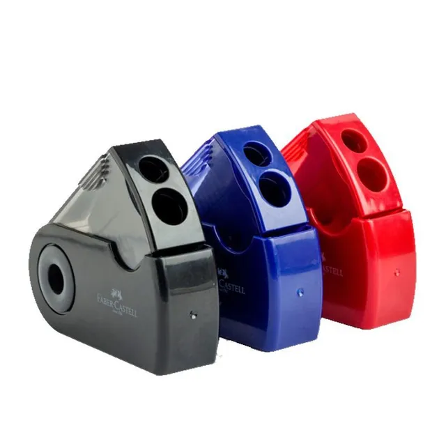 School practical sharpener with double hole