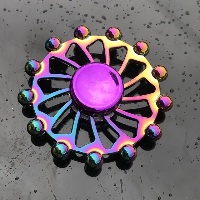 Metal fidget spinner rainbow Georgianna