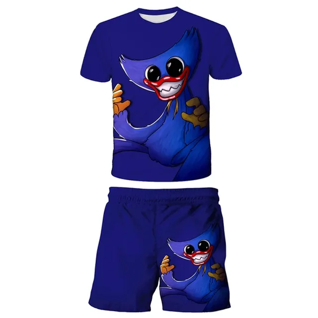 Boys summer set with the popular character Huggy Wuggy