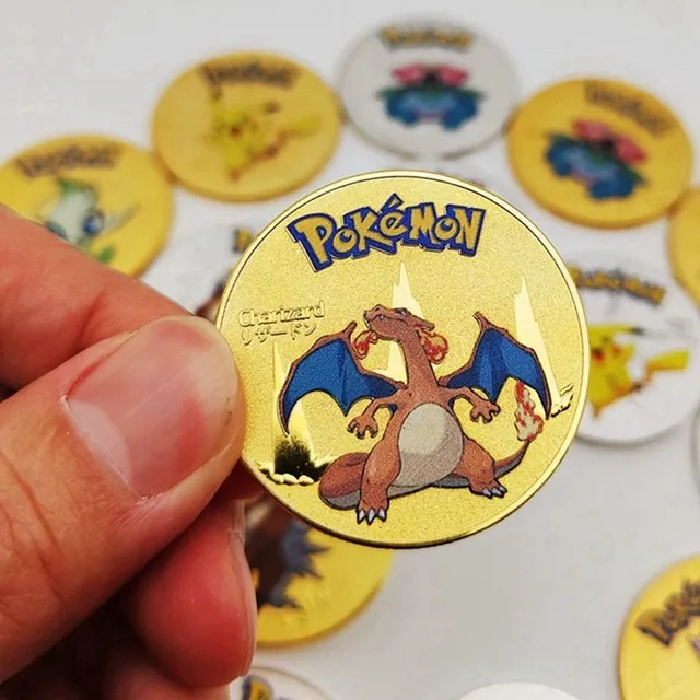 Gold plated Pokémon Collector Coin