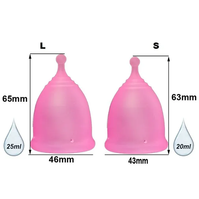 Menstrual cup - 4 colors