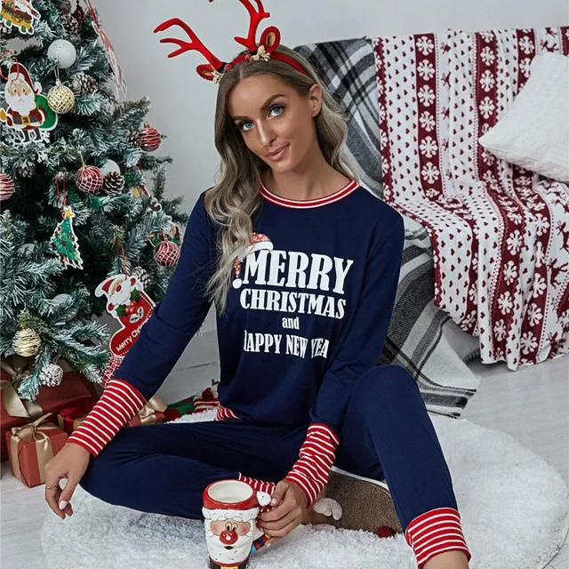 Dámske vianočné pyžamo Madie