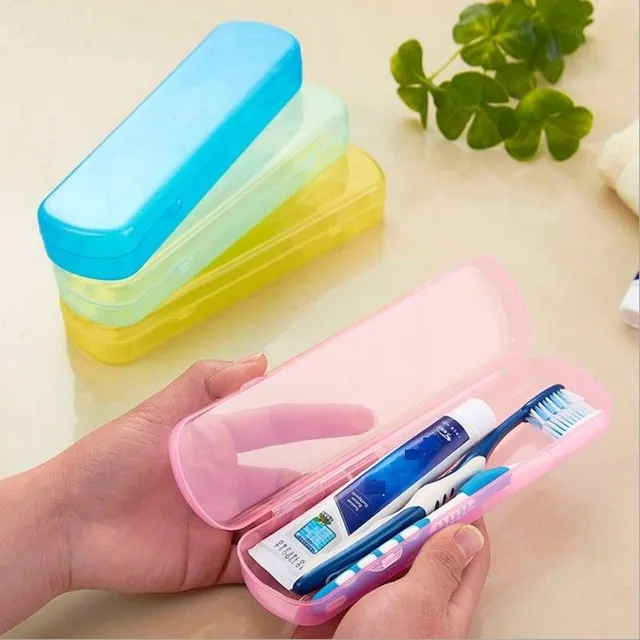 Case for toothbrush, toothpaste, etc.