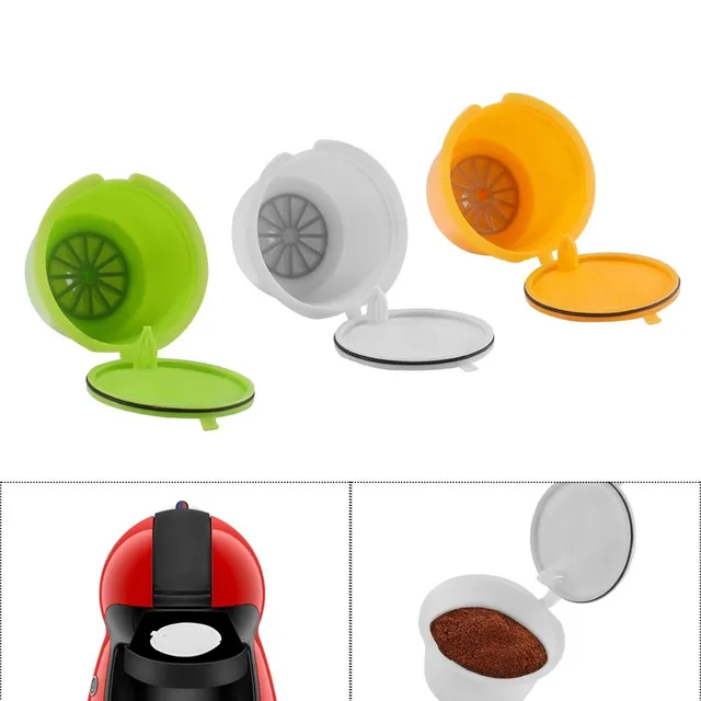 Capsule refillabile pentru aparat de cafea Dolce Gusto 3 buc