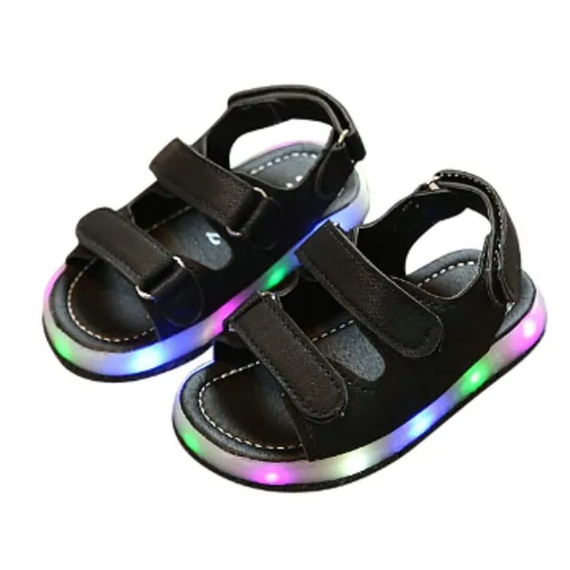 Children's luminous sandals