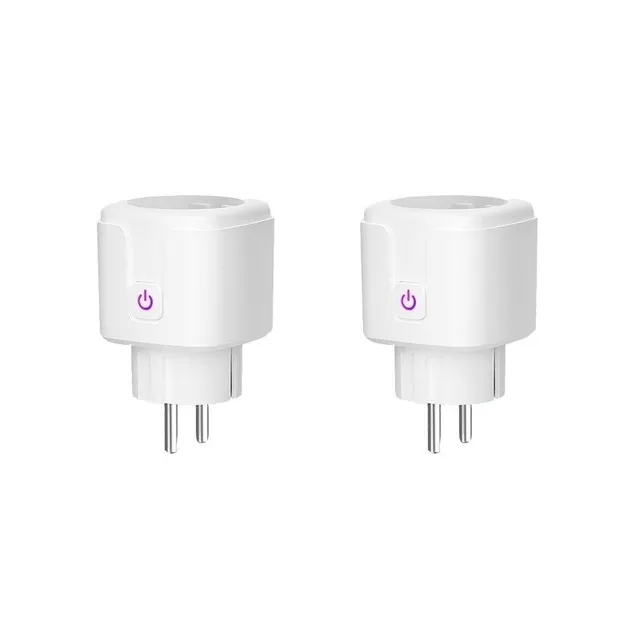 Smart Wi-Fi socket with switch 2 pcs