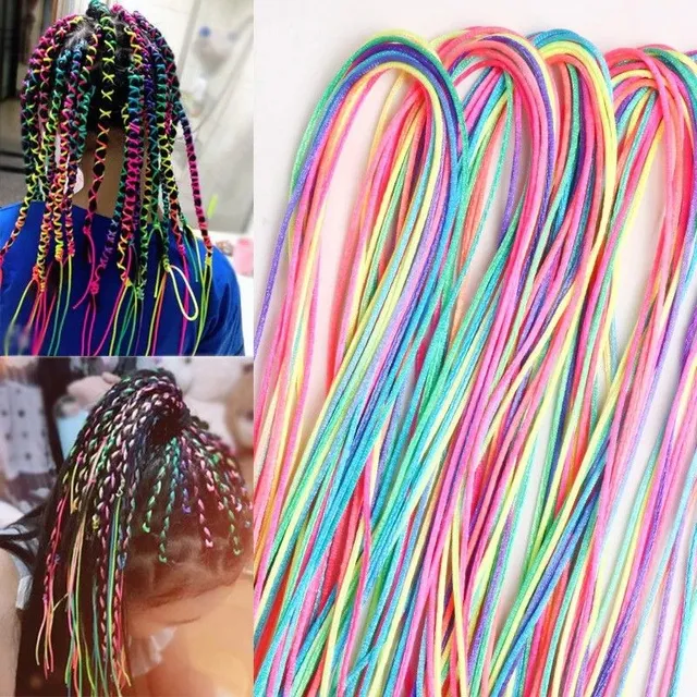 Hair braids 6 pcs