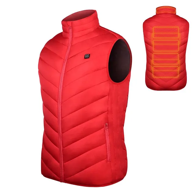 Heating vest for men - Victor red 5xl