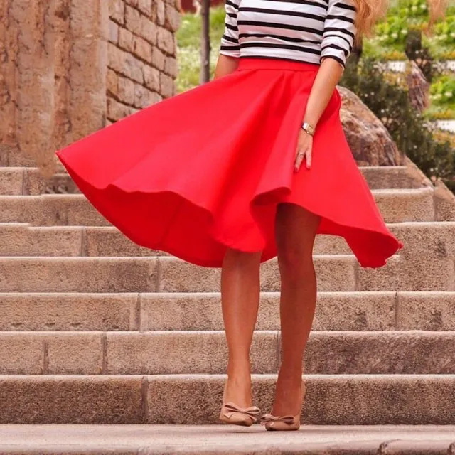 Women's elegant pleated skirt Miriss