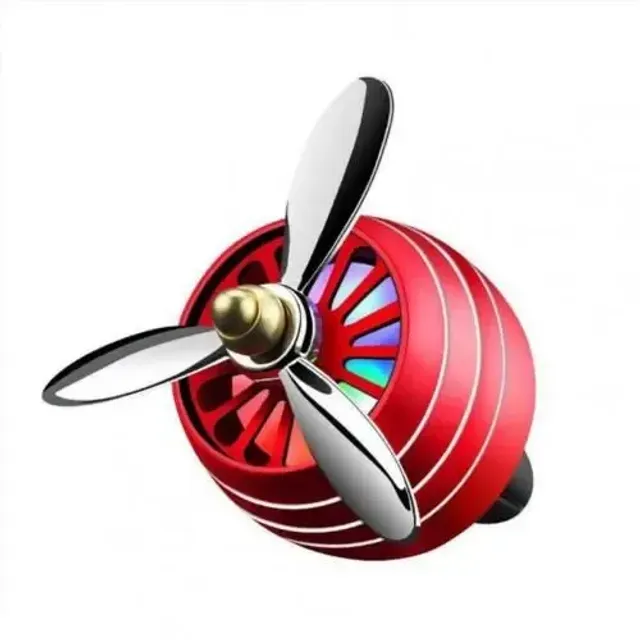 High quality car air freshener with fan - 3 colours