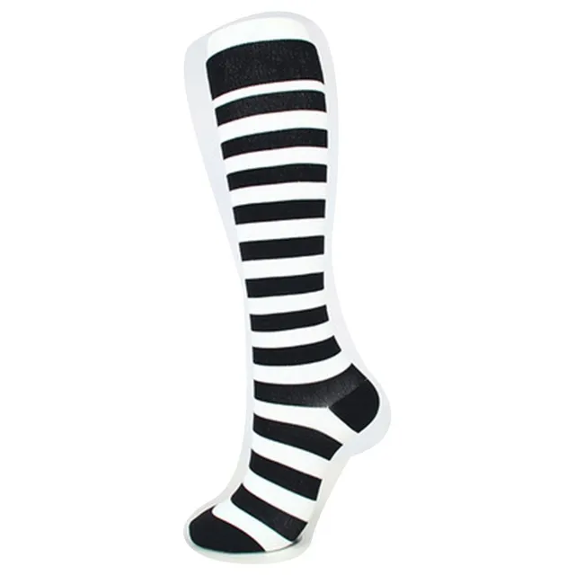 Stílusos unisex hosszú zoknik