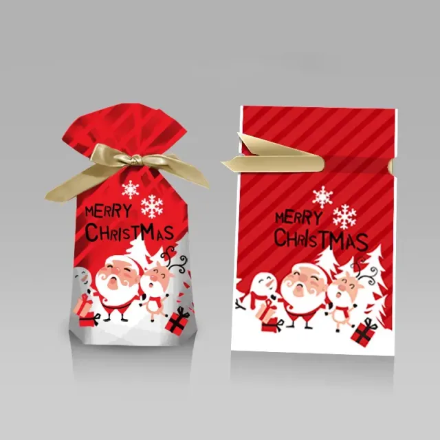 Karácsonyi ajándékcsomagok karácsonyi édességekhez vagy más kis ajándékokhoz