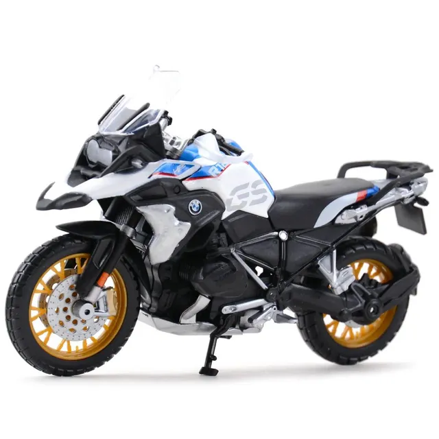 BMW R1250 GS statický model motocykla z liateho kovu