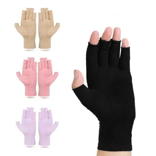 Kompresní rukavice proti artritidě se zápěstní oporou