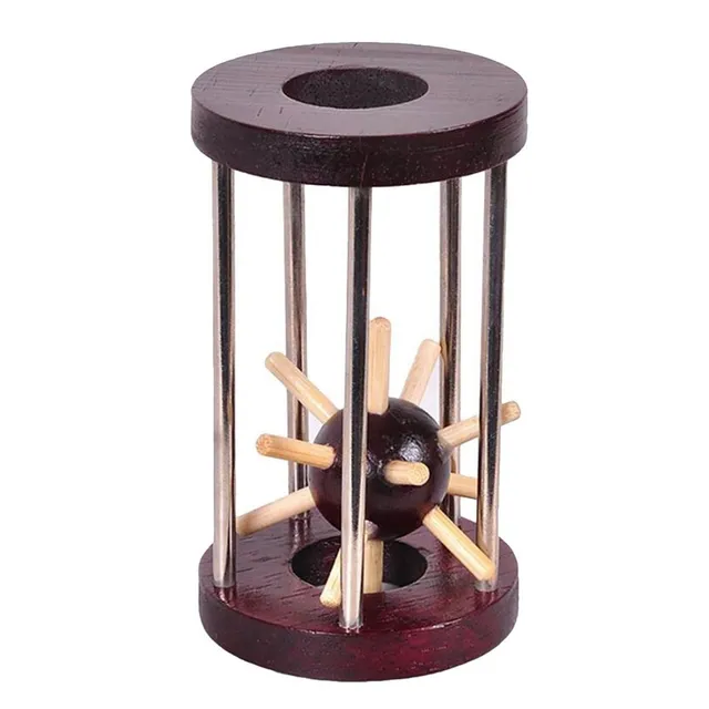 The hedgehog puzzle in the cage