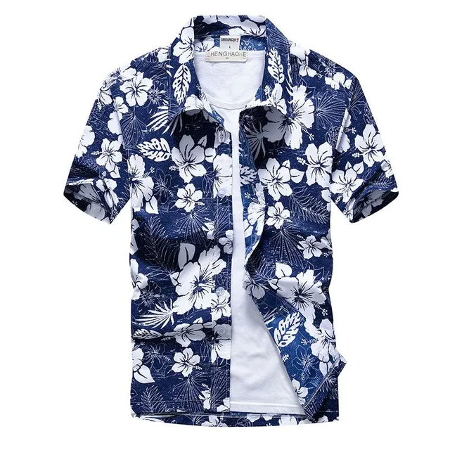 Camisa de verano para hombre Hawaiian