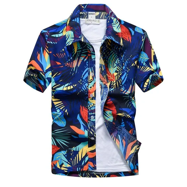 Camisa de verano para hombre Hawaiian