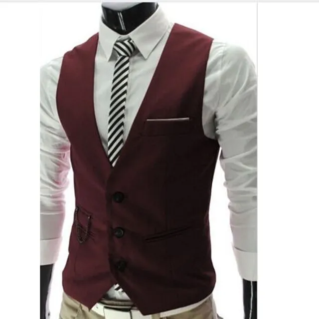 Men's elegant social vest