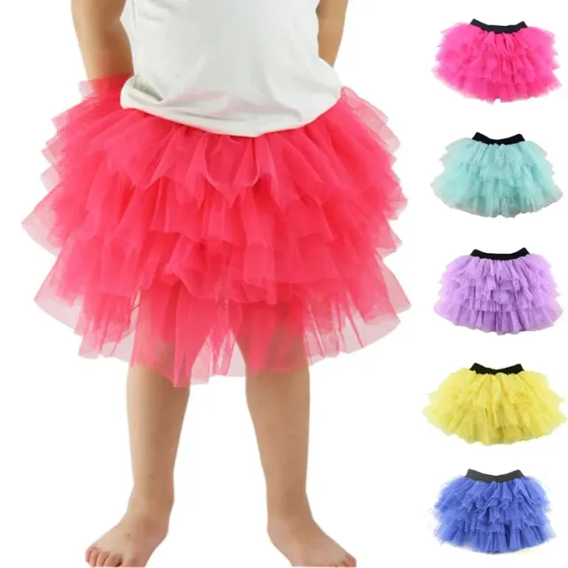 Children's Tall Tall Skirts - Fashion Dance Skirts for Girls