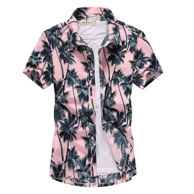 Camisa de verano para hombre Hawaiian