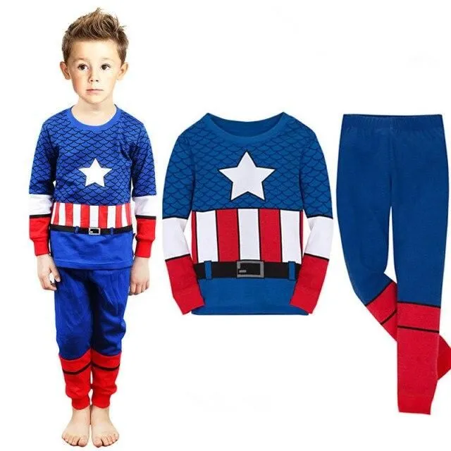 Children's long pajamas with Spiderman