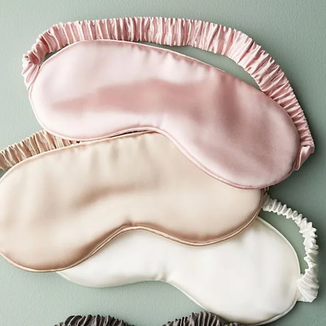 22 Momme Slip Silk eye mask with elastic band