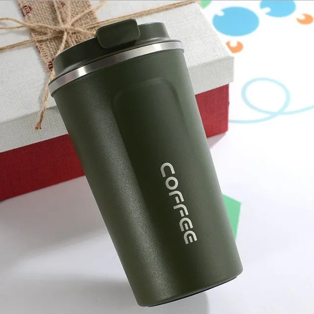 Travel coffee thermos