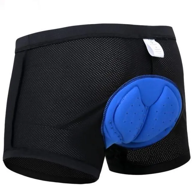 Férfi kerékpáros rövidnadrág 3d-gel-pad-underwear S