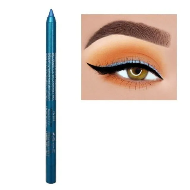 Long-lasting waterproof eye pencil - various colours