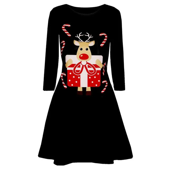 Women's Christmas Dress Spark c xxl