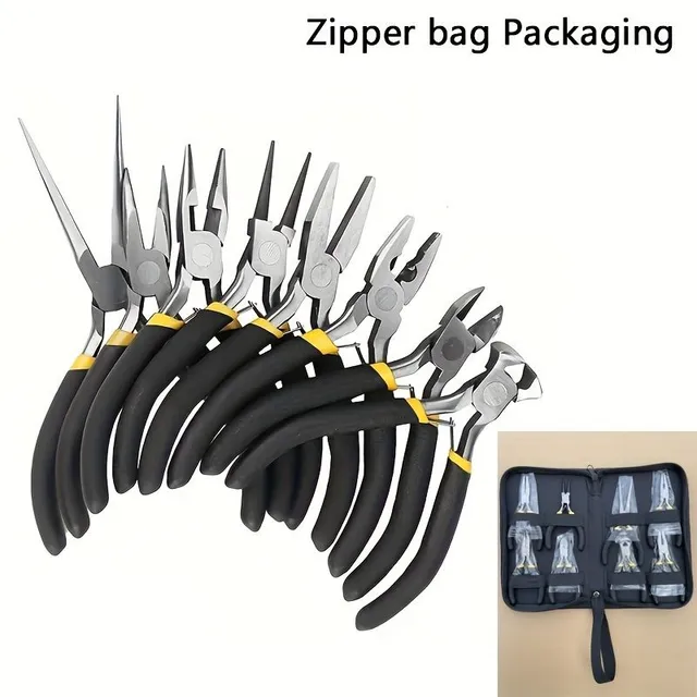 8 pcs Multifunction set with curved needles