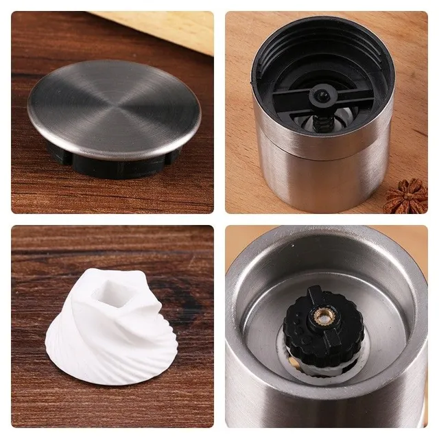 Double-sided spice grinder