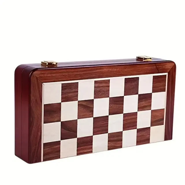 Premium international chess set - folding box from