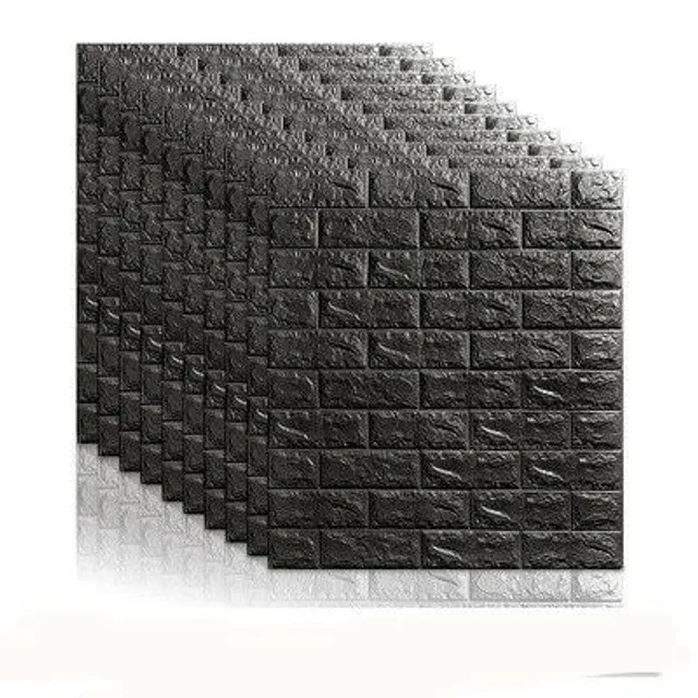 3D wallpaper on the wall / bricks