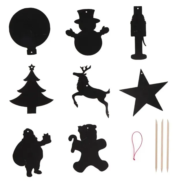 Christmas Scraping Images 24 pcs