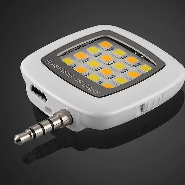 External light and flash for smartphone, 16LED