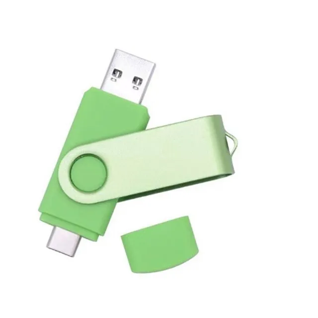 Stylish flash drive and USB C adapter - several colour variants Anabelle