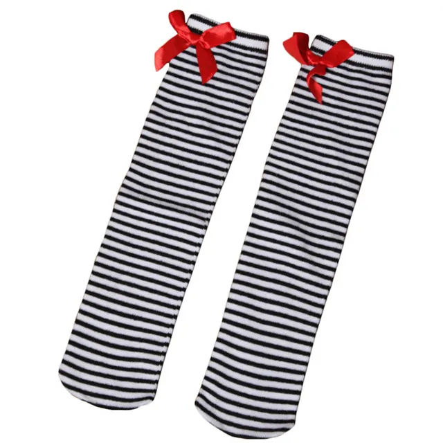 Chaussettes pour filles avec nœud