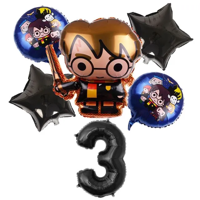 Harry Potter Birthday Party Balloons Set