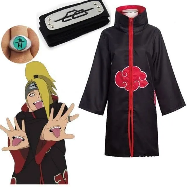 Naruto Akatsuki Halloween jelmez deidara 135