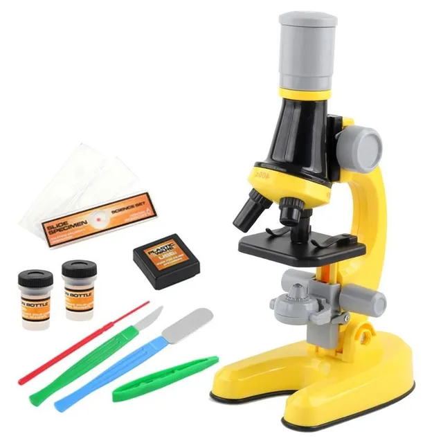 Zlepšený detský vzdelávací mikroskop pre vedecké experimenty